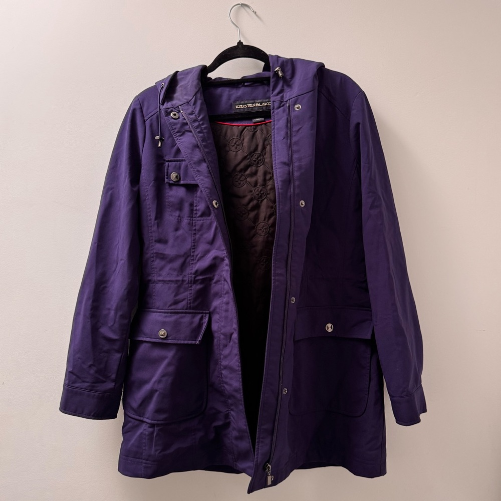 Kristen Blake Women's Hooded Rain Jacket - Medium